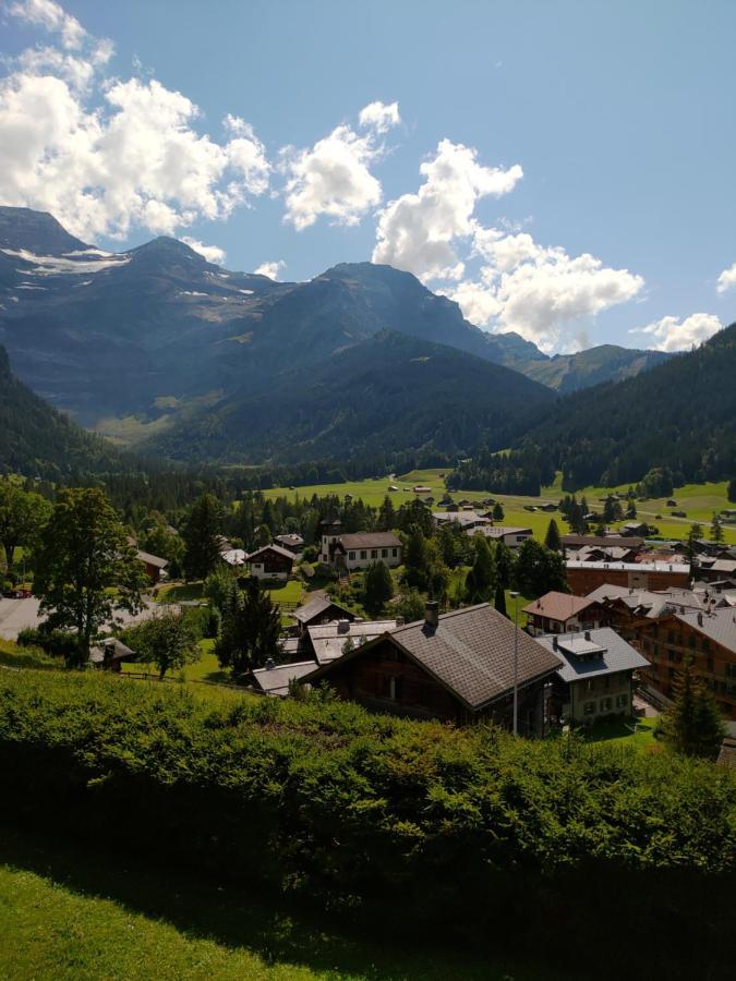 Studio Avec Vue Splendide Sur Les Diablerets Exterior foto