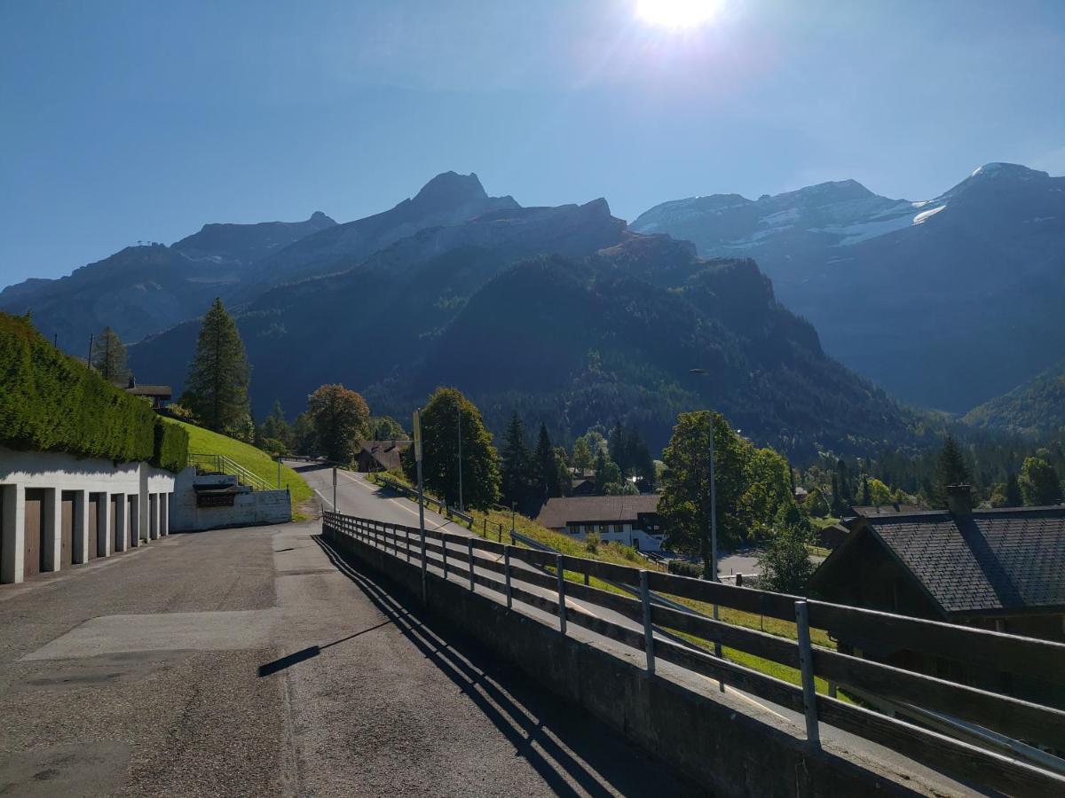 Studio Avec Vue Splendide Sur Les Diablerets Exterior foto