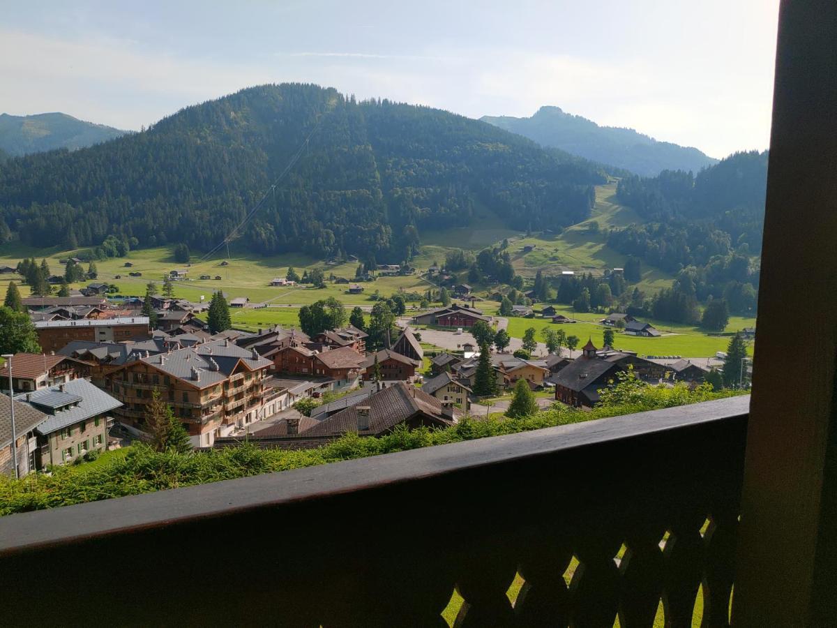 Studio Avec Vue Splendide Sur Les Diablerets Exterior foto